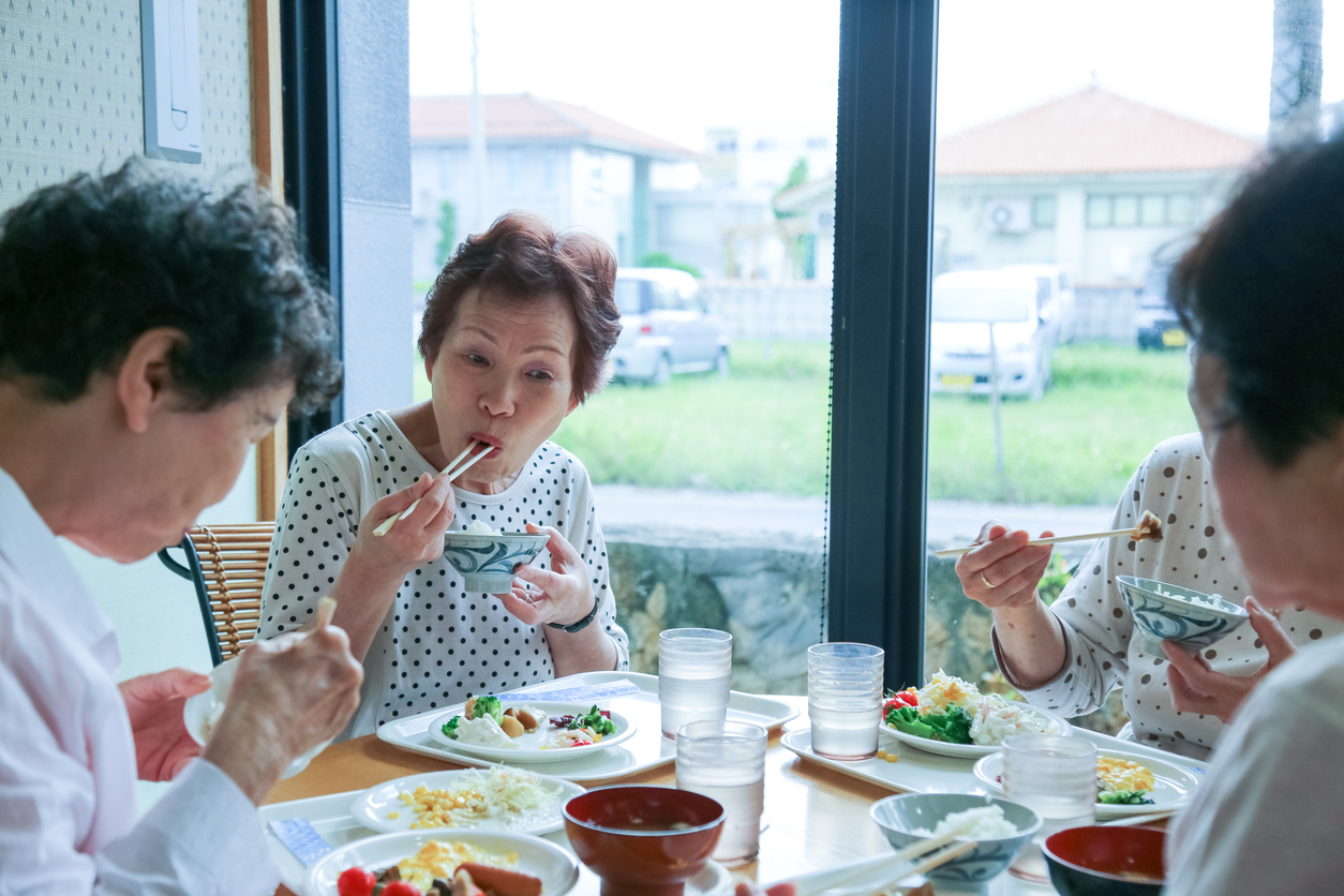 シニア食堂の様子