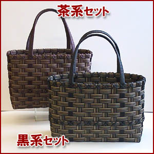 ストライプバッグキット（お買い物バッグ）