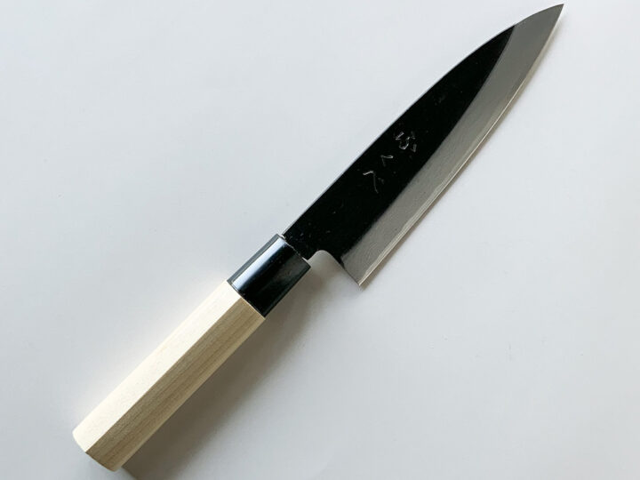 出刃包丁　ふくべ黒打ち150ｍｍ